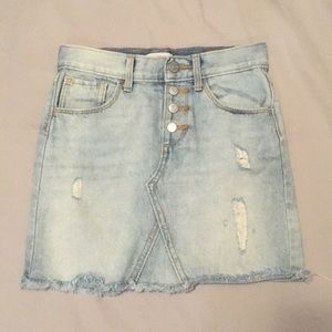 Girls Jean Skirt